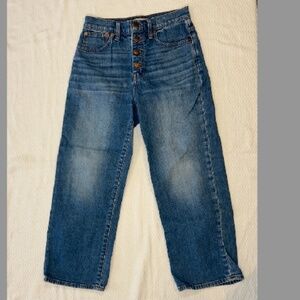 Madewell Slim Wide Leg Crop - size 26